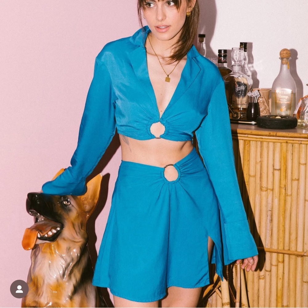 Blue two-piece (NA-KD)